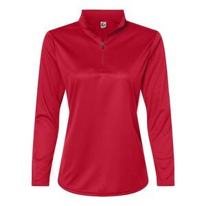 C2 Sport Women�'s Quarter-Zip Pullover / Red